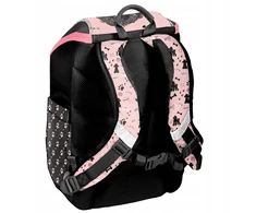 Paso BACKPACK rožinė aukščiausios kokybės mokyklinė kuprinė Juodas Dog | Mergaitei