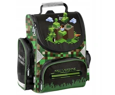 Paso TORNISTER MINECRAFT Žaidimas SZKOLNY GAMING GRY DLA CHŁOPAKÓW DO 1 KLASY GAMER