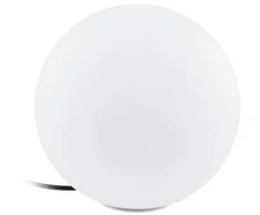 Lauko šviestuvas MONTEROLO, Ø30cm, E27, IP65, baltas