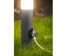 CORTA-P 40 sodo lempa,E27, MAX.25W, IP44, AC220-240V, 50-60Hz, lizdas maks. 3000 W, stulpa