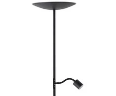 Pastatomas LED šviestuvas EGLO CONIVARINO, 1x26W 2500lm 1x4W 350lm 4000K juodas 28x24x115