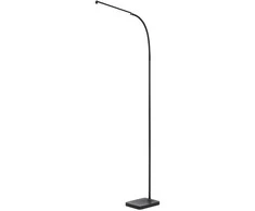 Pastatomas LED šviestuvas EGLO LAURO, 1x5,5W, 550lm, 4000K, juodos sp., 7x22x110