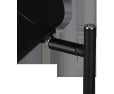 Pastatomas LED šviestuvas REALITY BLAKE, 4,5W 3000K 350lm, įkraunamas, juodas 20x30x125cm
