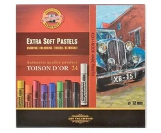 Pastelė ekstra sausa dailei Koh-I-Noor Toison D'OR 8554 24 spalvos