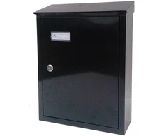 Pašto dėžutė PD 900, 385 x 290 x 100 mm, juodos sp.
