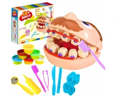 PASTRY DENTIST PASTRY PLAYSTINE KŪRYBINIS RINKINYS PRIEDAI