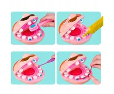 PASTRY DENTIST PASTRY PLAYSTINE KŪRYBINIS RINKINYS PRIEDAI