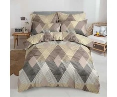 Patalynės komplektas Ula/100% poliesteris Home Line 140x200cm/50x70cm spalvotas/70gsm
