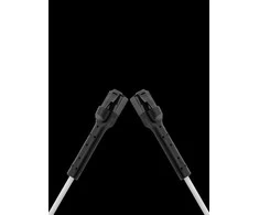 Komutacinis kabelis DELTACO, Flex-Boot Bendable CAT.6A U/UTP 28AWG, 3m / 1902635