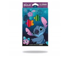 Patio COLORINO TRIKAMPIEJI JUMBO PIŠTUKO CENCILAI 12 SPALVŲ LILO IR DŪSĖS