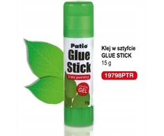 PATIO KLEJ szkolny biurowy W SZTYFCIE CRYSTAL 35G