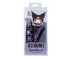 Patio Kuromi Geometric Set 4 elementai, liniuotė, rinkinys kvadratas, kampelis Coolpack