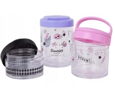 Patio Kuromi Pojemnik pudełka na przekąski lunchbox potrójny 310 ml Coolpack