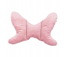 PATOGI ANTISKURINĖ VELIURINĖ KELIONĖS PAGALVĖ BUTTERFLY BabyUniverse 32x24cm