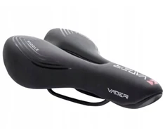 Patogus oras Vader VD1157B-02 vyriškas mtb kroso dviračio balnas, juodas