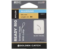 Pavadėlis su kabliukais Ready Rig Allround Golden Catch 10vnt./Nr.12