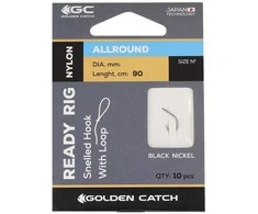 Pavadėlis su kabliukais Ready Rig Allround Golden Catch 10vnt./Nr.8