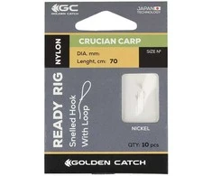 Pavadėlis su kabliukais Ready Rig Crucian Carp Golden Catch 10vnt./Nr.6