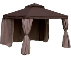 Home4You Pavėsinė LEGEND 2,91x2,91x2/2,8m, ruda
