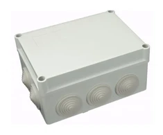 SCAME Paviršinė instaliacinė dėžutė SCABOX, IP56, 190 x 140 x 70 mm