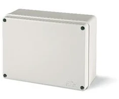 SCAME Paviršinė instaliacinė dėžutė SCABOX, IP56, 190 x 140 x 70 mm