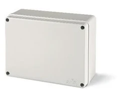 SCAME Paviršinė instaliacinė dėžutė SCABOX, IP56, 120 x 80 x 50 mm
