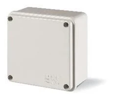 SCAME Paviršinė instaliacinė dėžutė SCABOX, IP56, 100 x 100 x 50 mm