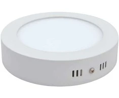 28W LED paviršinė panelė, apvali, 3000K, su maitinimo šaltiniu