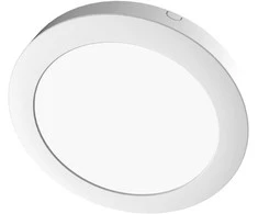 SpectorLight Paviršinė LED panelė SPECTOR LIGHT, 12 W, 4000 K, 1200 lm, apvali f., baltos sp., Ø17 x h3 cm