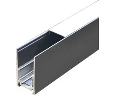 Paviršinio montavimo bėgelis magnetinės sistemos VESTALIGHT VESTA1060M, 48V, 5,3x2,6x200cm