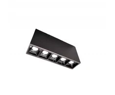 Lubinis šviestuvas Bikuvalt 16W LED paviršinis šviestuvas ADEN, juodas, 3000K, 4287400