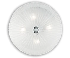 Lubinis šviestuvas Ideal Lux Ceiling lamp with 4 lights SHELL, E27, transparent