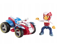 PAW PATROL gelbėjimo keturratis + Ryder SPIN MASTER figūrėlė su judančiais klubų sąnariais