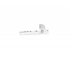 Pawbol Kaištis su kabelių tvirtinimo kabe D8mm/L36mm/10vnt. baltas