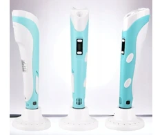 PD 3D PEN Vaikams Mėlyna + 110m FILAMENTAS + NEMOKAMAS ŠABLONAS XL rinkinys