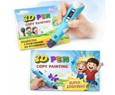 PD KSIĄŻKA Z SZABLONAMI DO DŁUGOPISU 3D 14 STRON SZABLON WZORY DO KOPIOWANIA