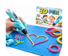 PD NUSTATYTI 3D RAŠIKLIŲ ŠABLONAS + SILIKONINIS KILMĖLIS RAŠIKLIUI + APSAUGOS