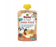 PEACH BANANA ABRICOT MUSSE SPEED DEMETER BE CUKRAUS BIO 100 g - HOLLE