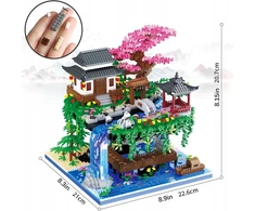 „Peach Blossom“ baseino rinkinys „Clamp Block“ statybinis žaislas