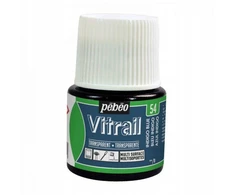 Pebeo Dažai Vitralas - Indigo mėlyna - 45ml - Blizgus - Interjeras - Universalus