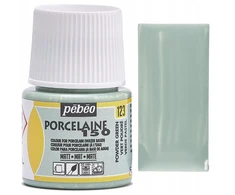 Pebeo Flakonas dažams 45 ml - P150 - ŽALIAS PUDRAS - Matinis - Atsparus indų plovimui - Kepimas 150°C