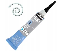 Pebeo Kontūrų dažai šilkui (gutta) - 11 Perlų Sidabro, 20ml