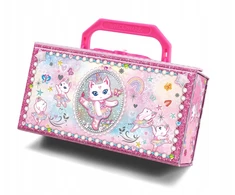PECOWARE Dėžutė su kombinuota spyna ir apyranke - Ballerina Cat 180BK