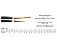 Pędzel Kolibri 98 Golden Star Kolinsky Nr 0