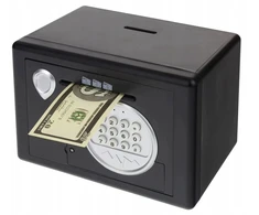 Pegaz Skarbonka Sejf Elektroninis dla Dzieci Kod Banknoty Monety