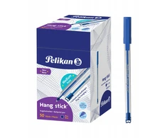 Pelikan Hang Stick mėlyni rašikliai, 50 vnt.