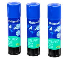 Pelikan Pelifix klej w sztyfcie 20g 3 vnt. szkolny biurowy zmywalny