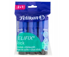 Pelikan Pelifix klej w sztyfcie 20g 3 vnt. szkolny biurowy zmywalny