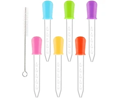 PEN 5 ml SILIKONINIS DALYTUVAS PIPETINIS PLASTIKINIS LAŠINtuvas KELIAS NAUDOJIMAS
