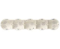 Penkiavietė dėžutė į gipso kartoną Liregus, 354,4x73,3x46,5mm, 850 °C, IP20, žalios sp.